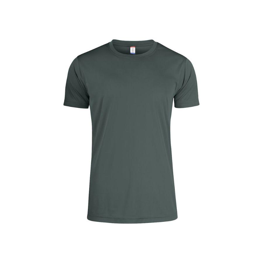 CAMISETA TECNICA · 135GSM · TEJIDO-INTERLOCK · PROTECCION-UV50 · BASIC ACTIVE-T