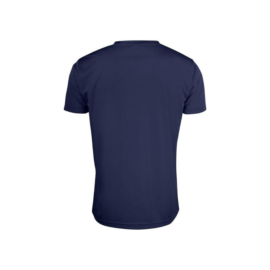 CAMISETA TECNICA · 135GSM · TEJIDO-INTERLOCK · PROTECCION-UV50 · BASIC ACTIVE-T
