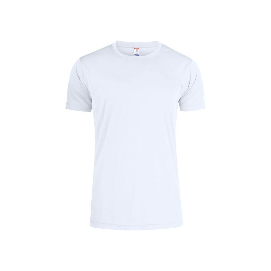 CAMISETA TECNICA · 135GSM · TEJIDO-INTERLOCK · PROTECCION-UV50 · BASIC ACTIVE-T