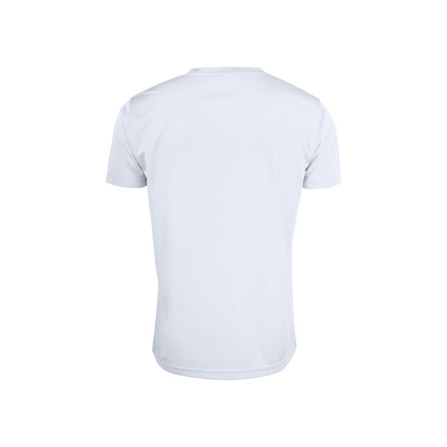 CAMISETA TECNICA · 135GSM · TEJIDO-INTERLOCK · PROTECCION-UV50 · BASIC ACTIVE-T