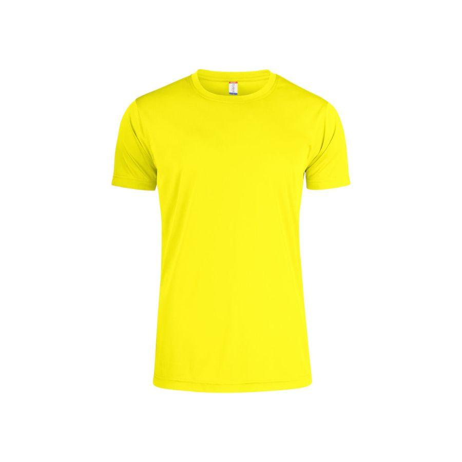 CAMISETA TECNICA · 135GSM · TEJIDO-INTERLOCK · PROTECCION-UV50 · BASIC ACTIVE-T