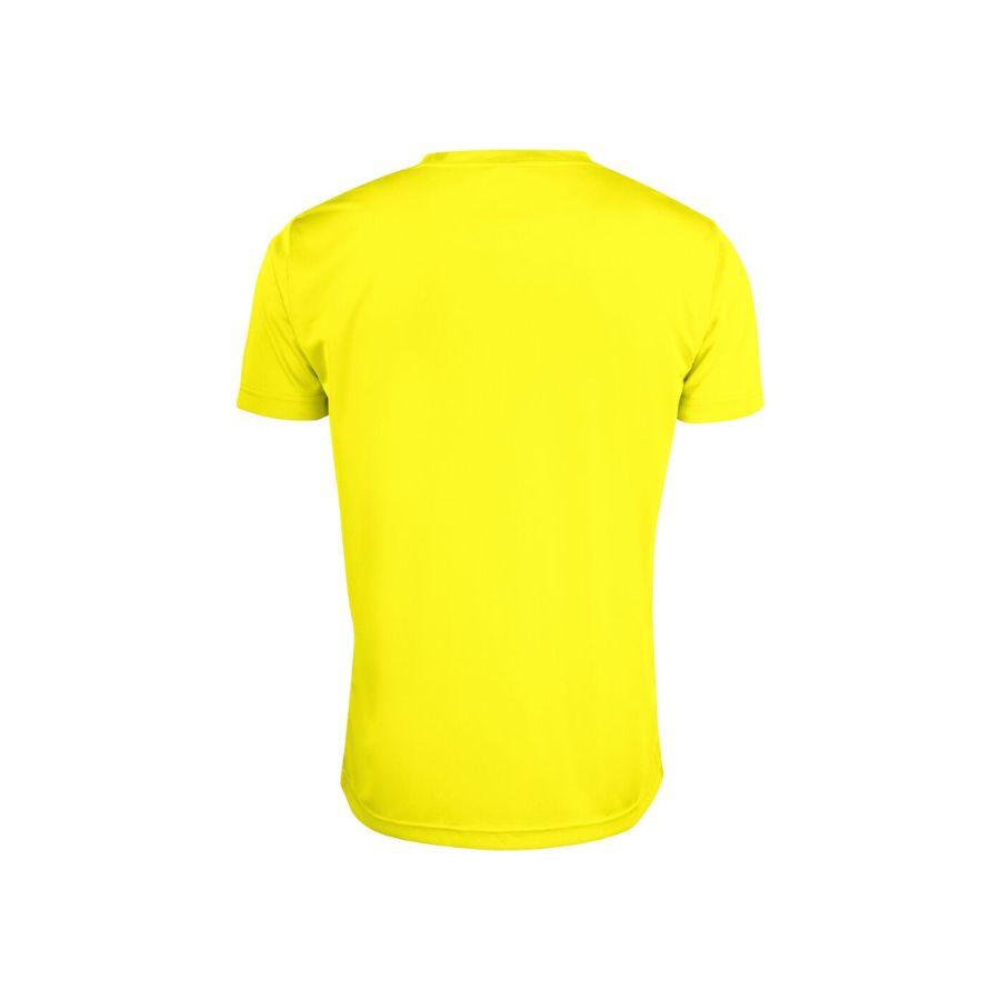 CAMISETA TECNICA · 135GSM · TEJIDO-INTERLOCK · PROTECCION-UV50 · BASIC ACTIVE-T