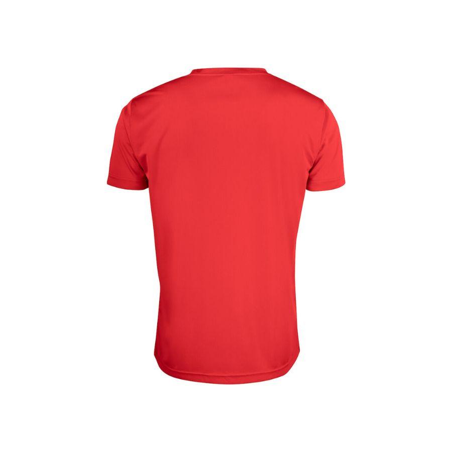 CAMISETA TECNICA · 135GSM · TEJIDO-INTERLOCK · PROTECCION-UV50 · BASIC ACTIVE-T