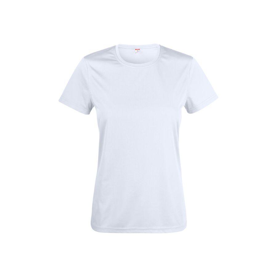 CAMISETA TECNICA MUJER ·135GSM · TEJIDO-INTERLOCK · PROTECCION UV 50 · BASIC ACTIVE WOMEN
