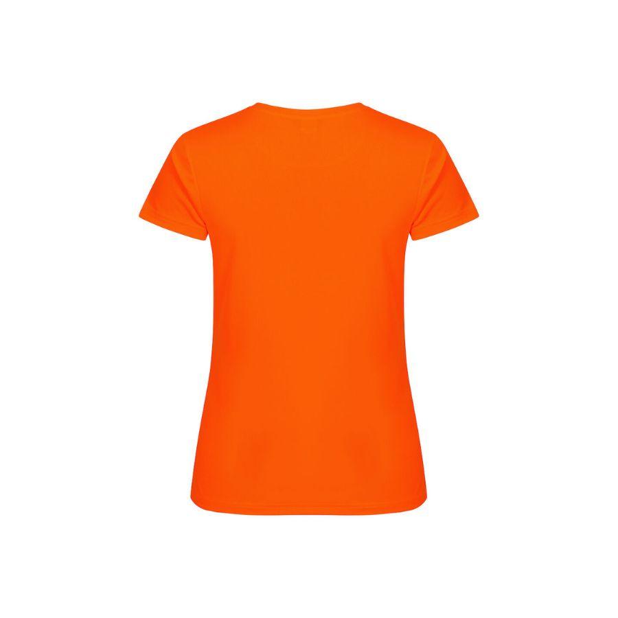 CAMISETA TECNICA MUJER ·135GSM · TEJIDO-INTERLOCK · PROTECCION UV 50 · BASIC ACTIVE WOMEN
