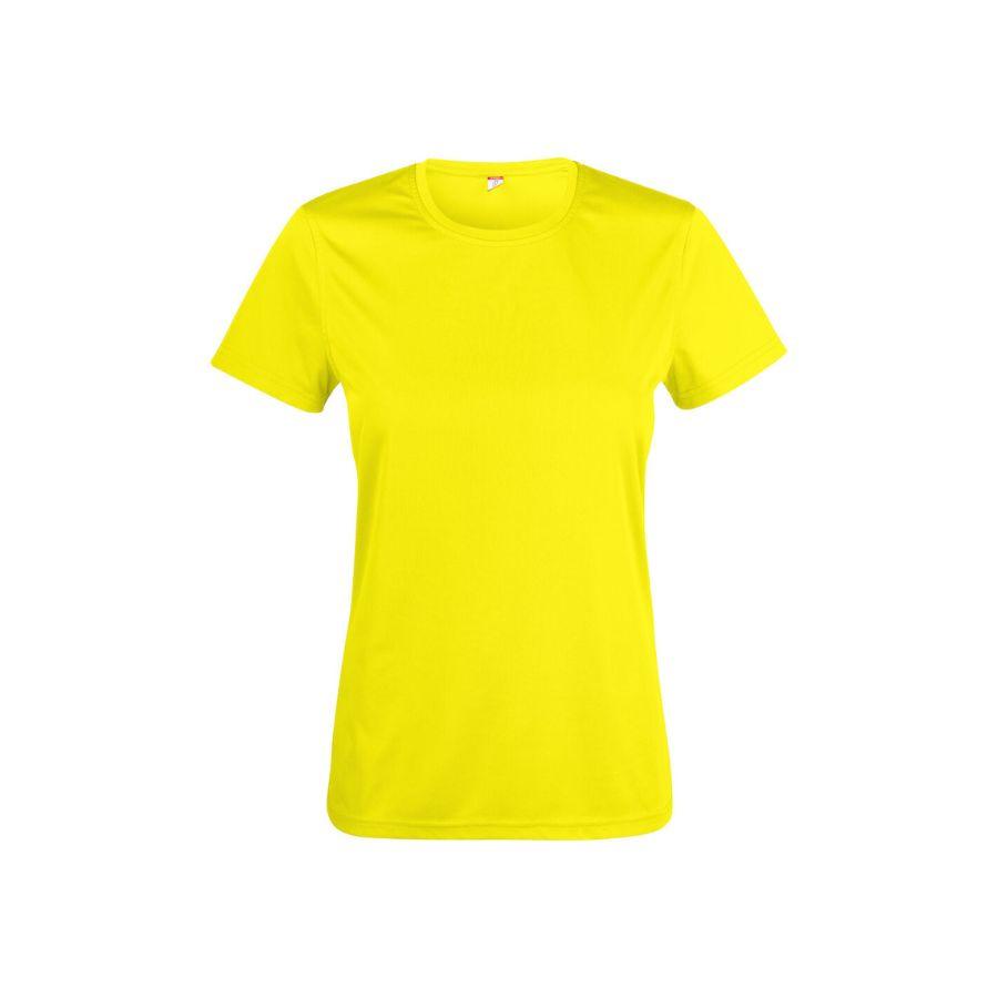 CAMISETA TECNICA MUJER ·135GSM · TEJIDO-INTERLOCK · PROTECCION UV 50 · BASIC ACTIVE WOMEN
