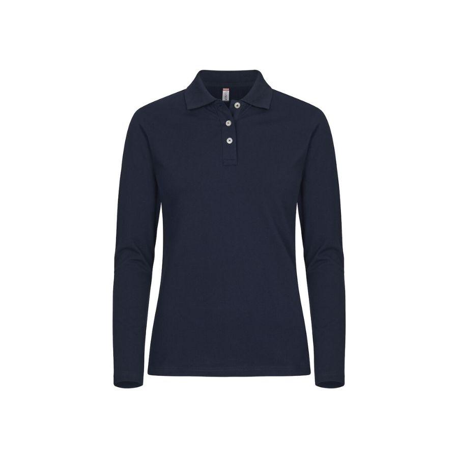 POLO MUJER MANGA LARGA ELÁSTICO 215GSM | NW028263