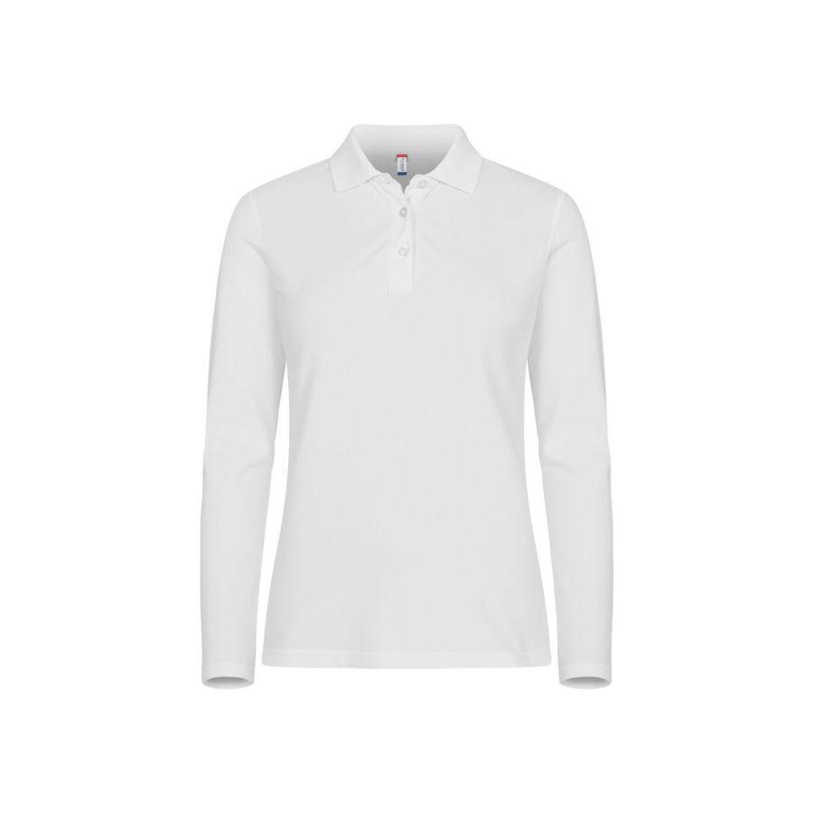 POLO MUJER MANGA LARGA ELÁSTICO 215GSM | NW028263