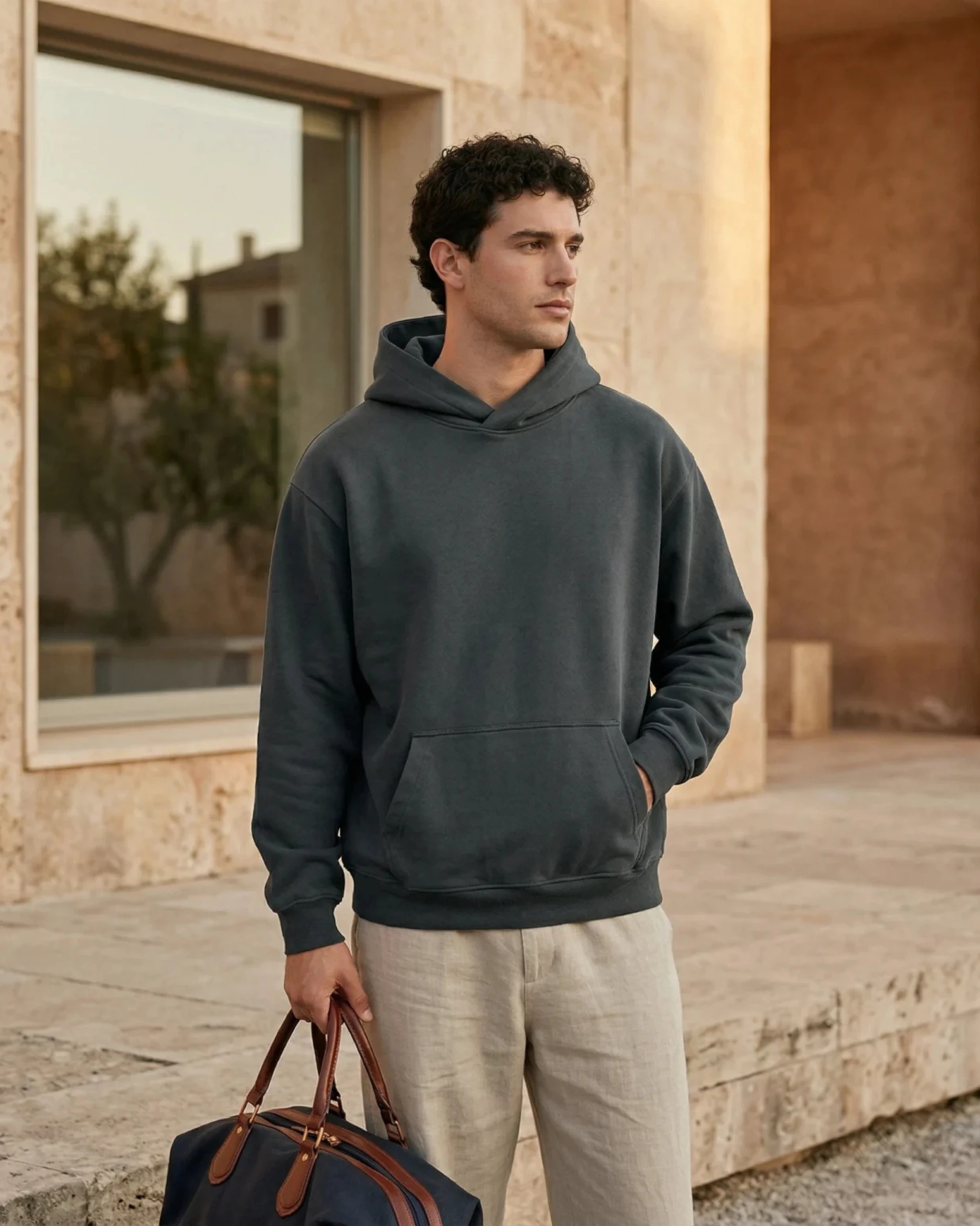SUDADERA OVERSIZED ULTRA PESADA 460GSM | BY162