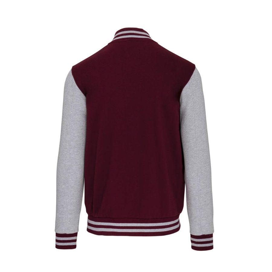 CHAQUETA ESTILO UNIVERSITARIO 320GSM | K497