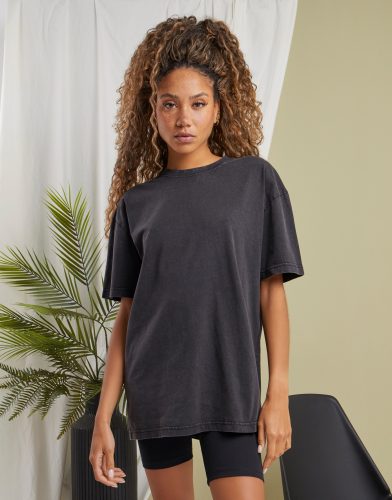 CAMISETA MUJER LAVADO ÁCIDO 220GSM | BY270
