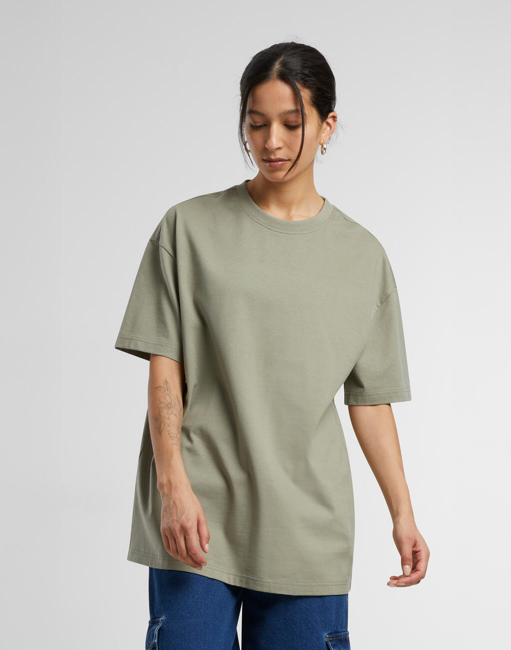 CAMISETA OVERSIZED MUJER BOYFRIEND 220GSM | BY149