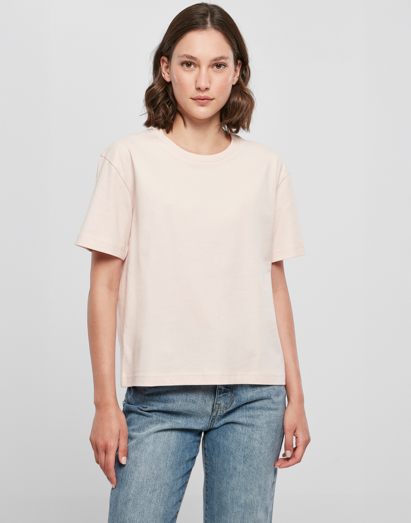 CAMISETA MANGA CORTA MUJER OVERSIZED 200GSM | BY211