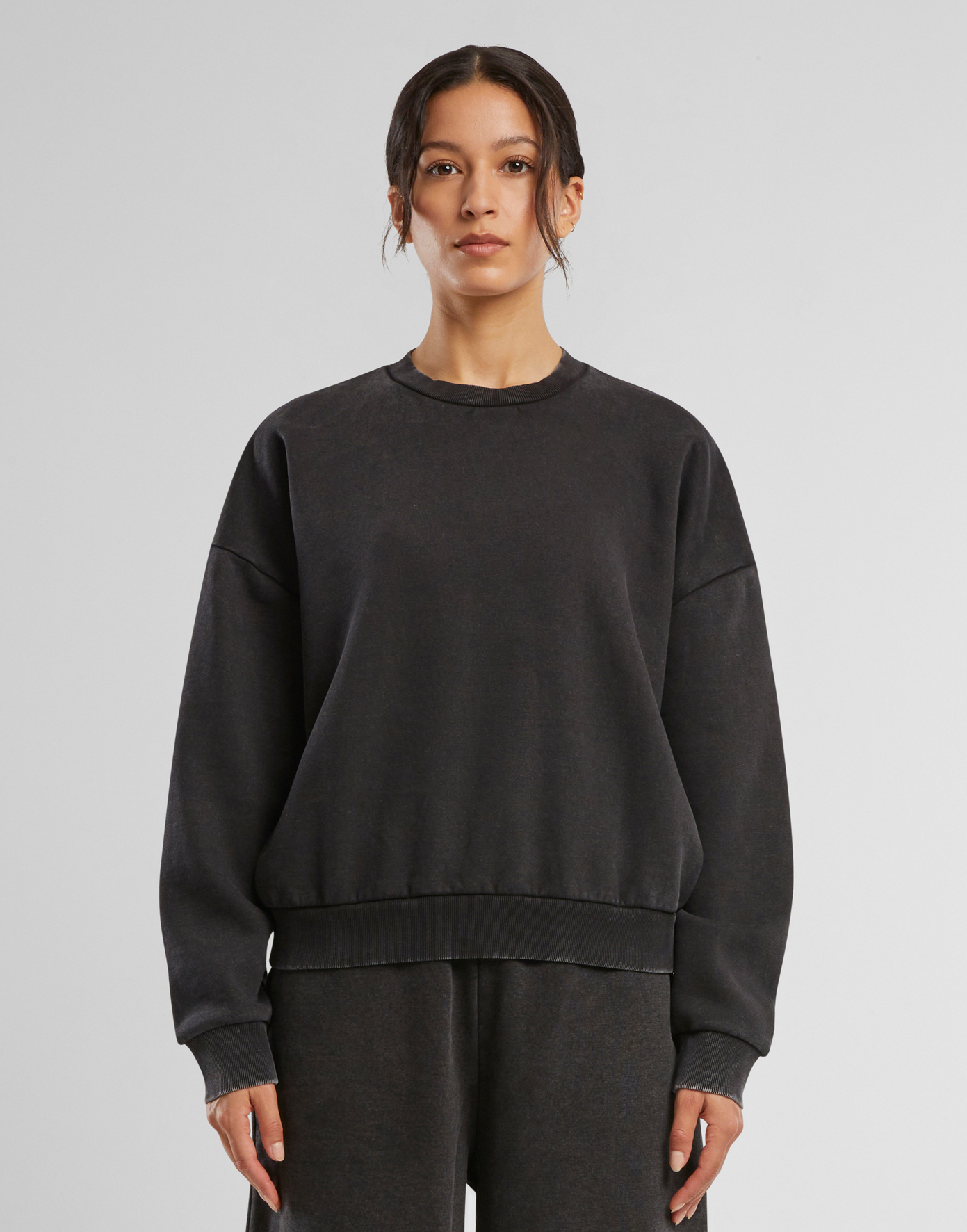 SUDADERA VINTAGE MUJER 360GSM | BY301