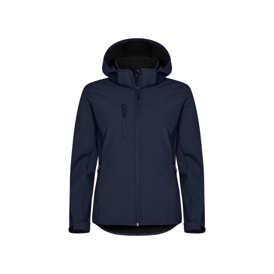 CHAQUETA SOFTSHELL CON CAPUCHA MUJER 315GSM | NW020953