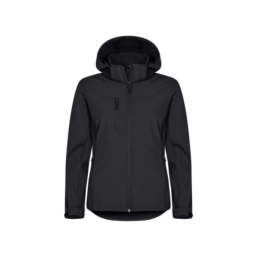 CHAQUETA SOFTSHELL CON CAPUCHA MUJER 315GSM | NW020953