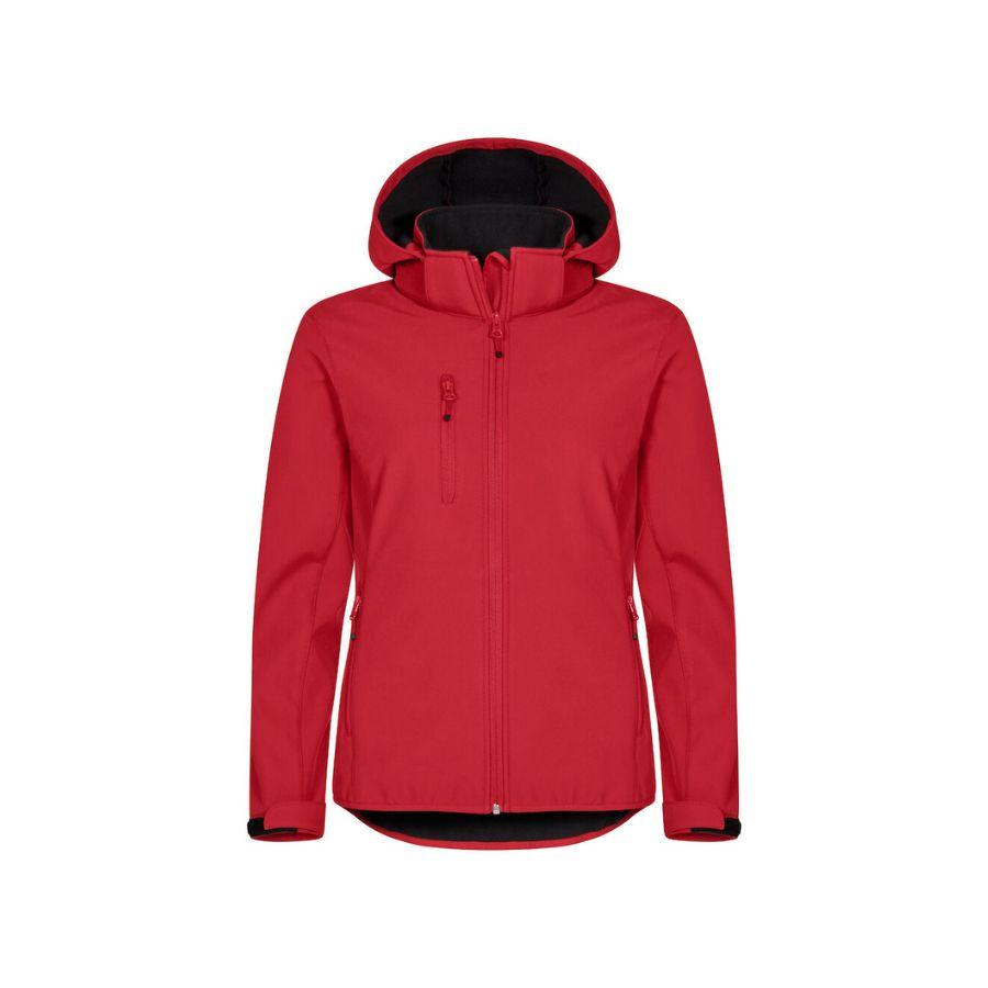 CHAQUETA SOFTSHELL CON CAPUCHA MUJER 315GSM | NW020953