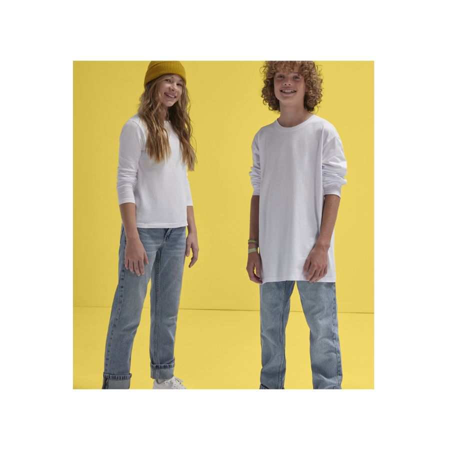 CAMISETA MANGA LARGA 155GSM PRE ENCOGIDO | A037.42