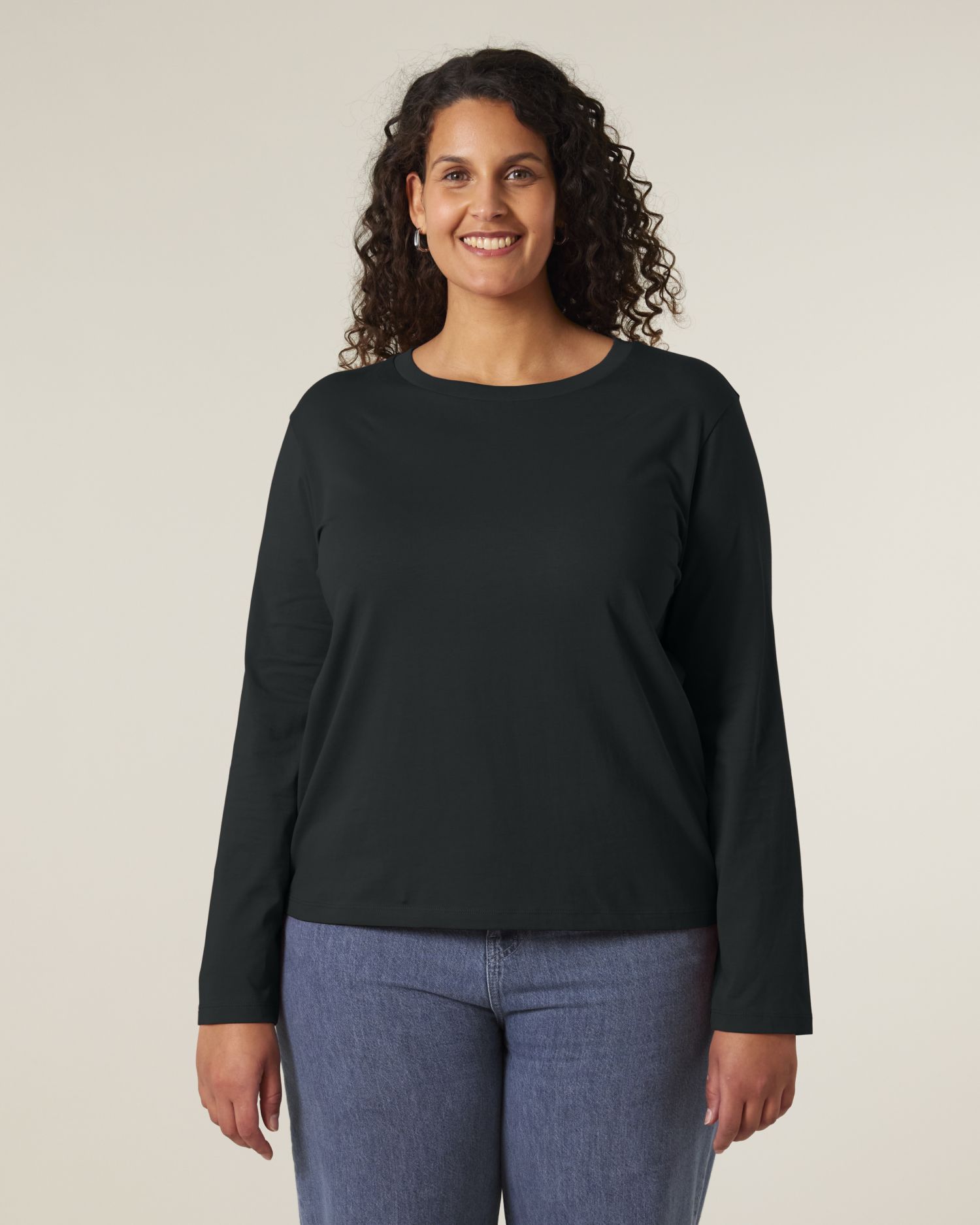 CAMISETA MUJER M/L 180GSM | STTW219