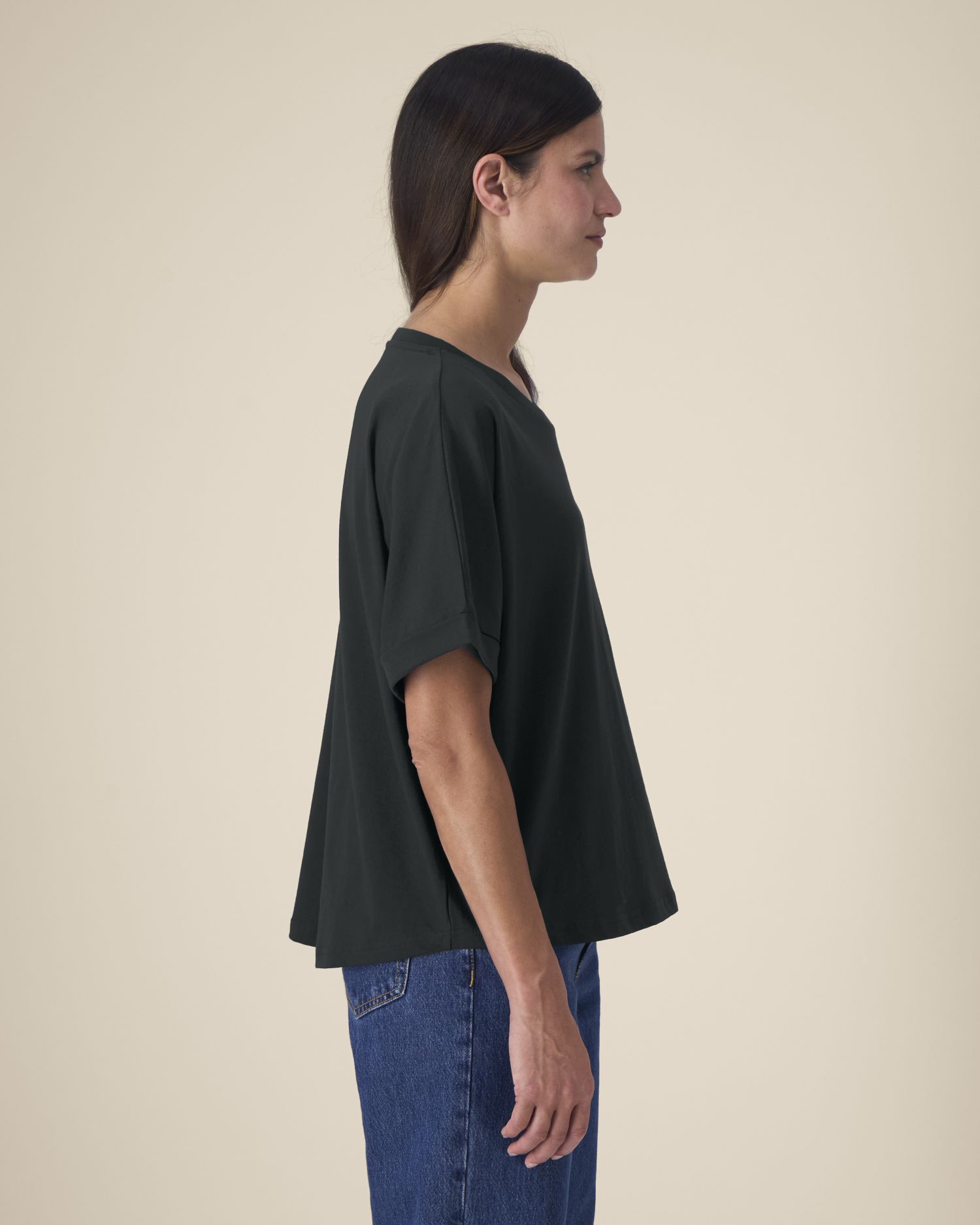 CAMISETA OVER MUJER 155GSM | STTW089