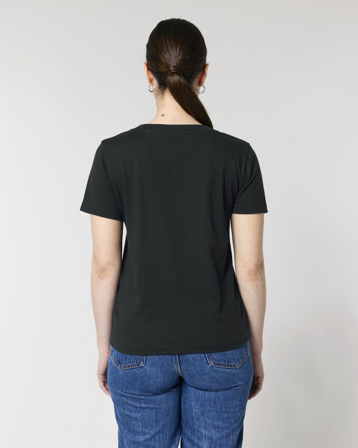 CAMISETA MUJER CUELLO V 155GSM | STTW176