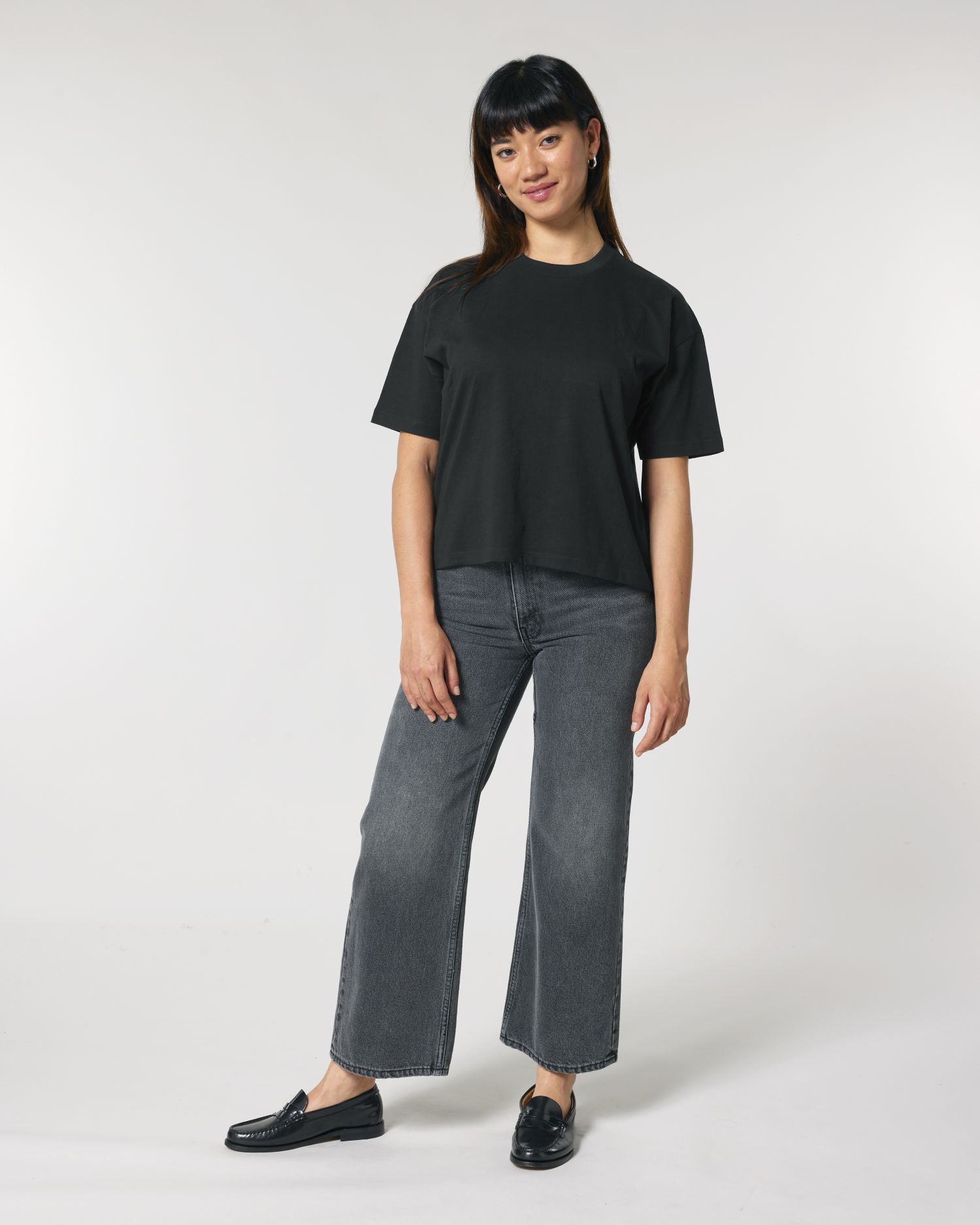 CAMISETA MUJER BOXY | STTW175