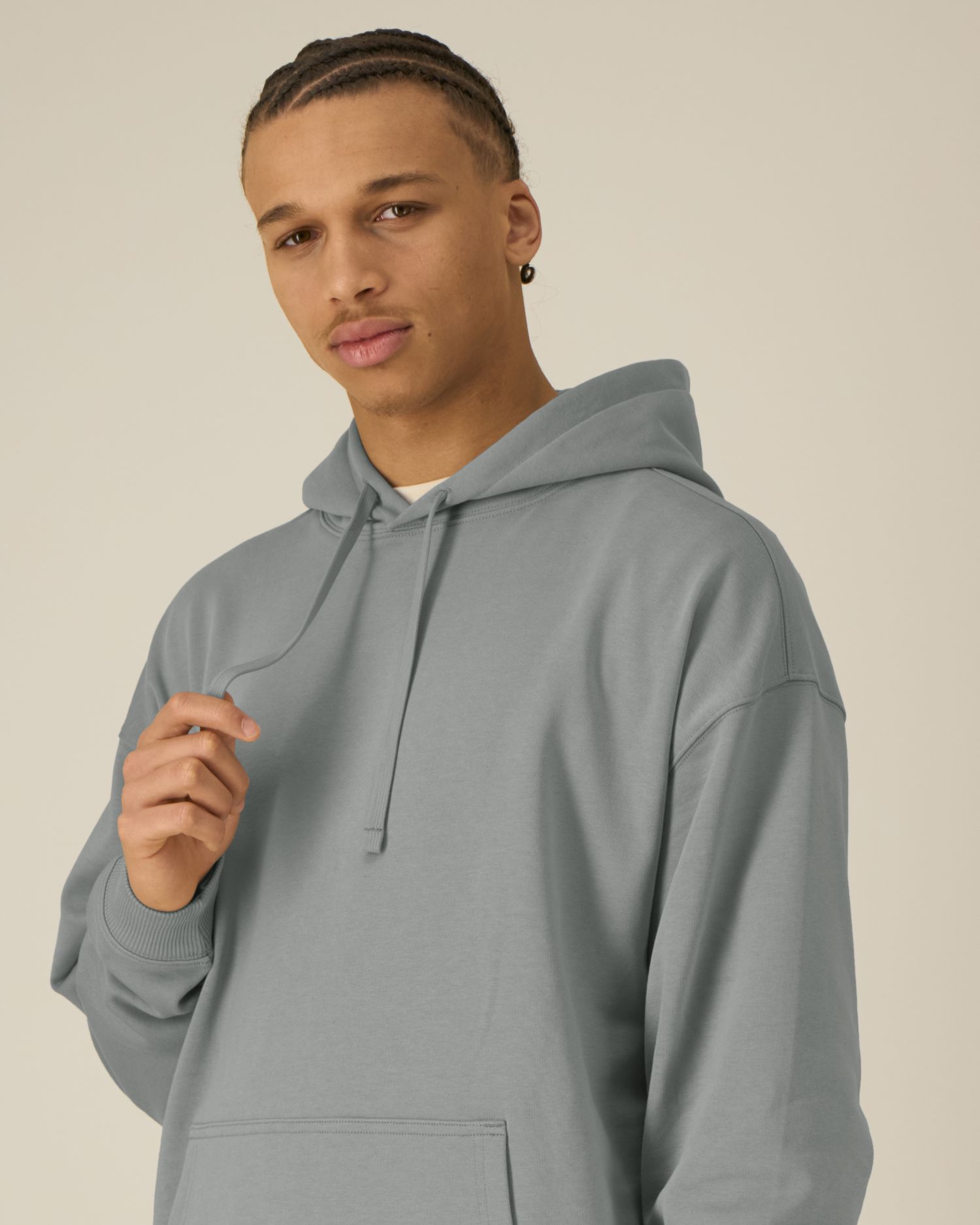SUDADERA CON CAPUCHA OVERSIZED 350GSM | STSU209