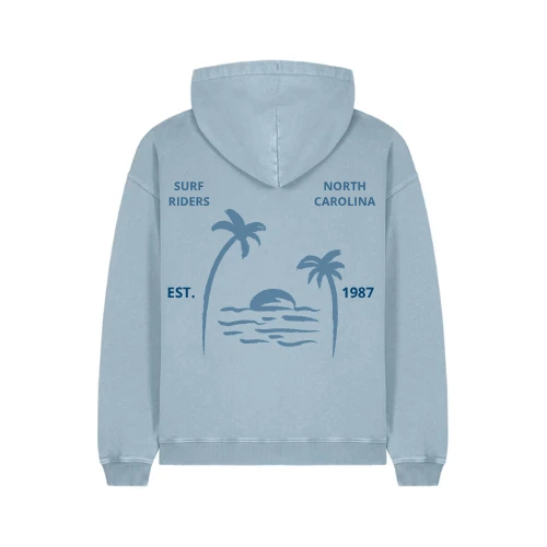 SUDADERA CON CAPUCHA VINTAGE 380GSM | STSU211