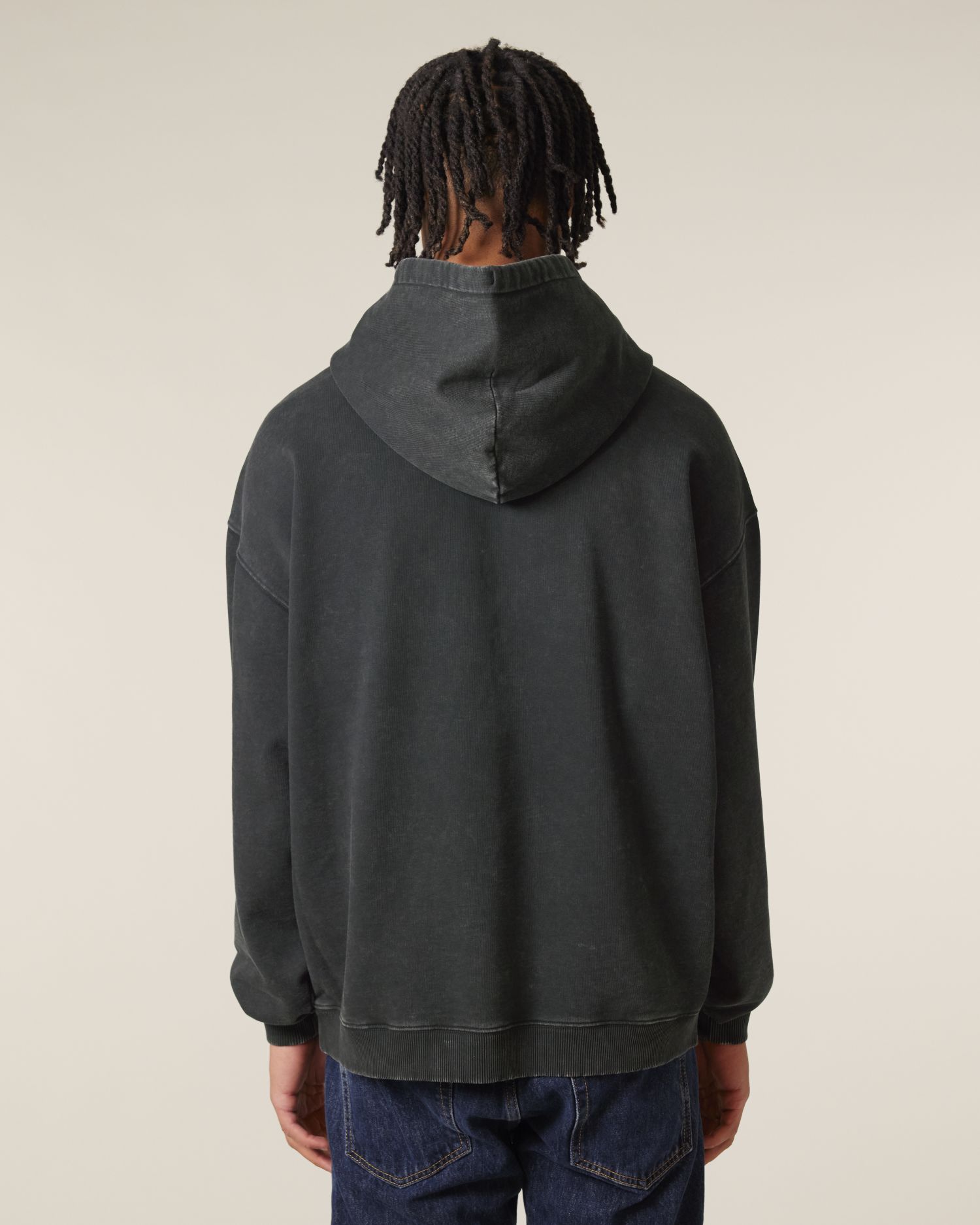 SUDADERA CON CAPUCHA VINTAGE 380GSM | STSU211