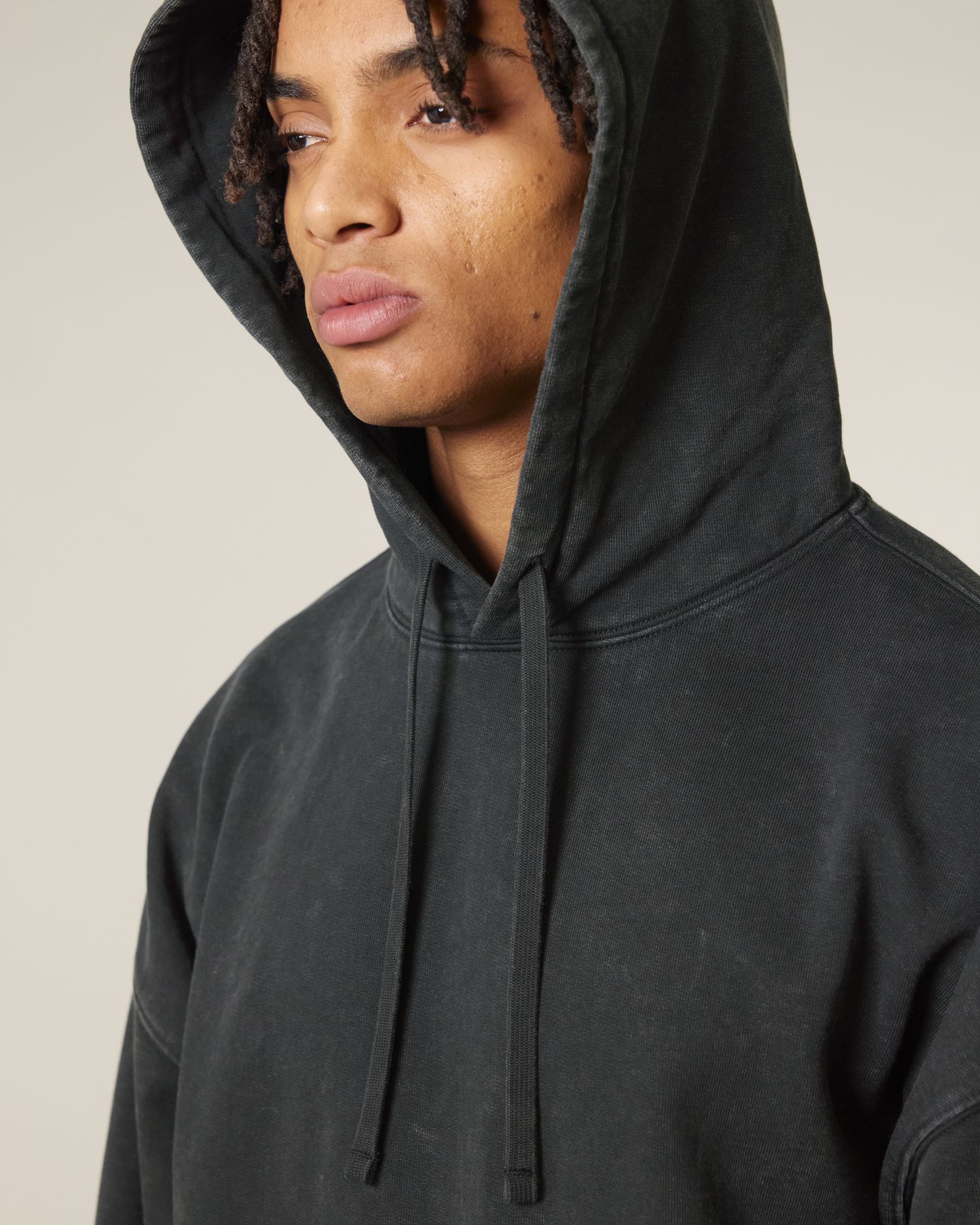 SUDADERA CON CAPUCHA VINTAGE 380GSM | STSU211