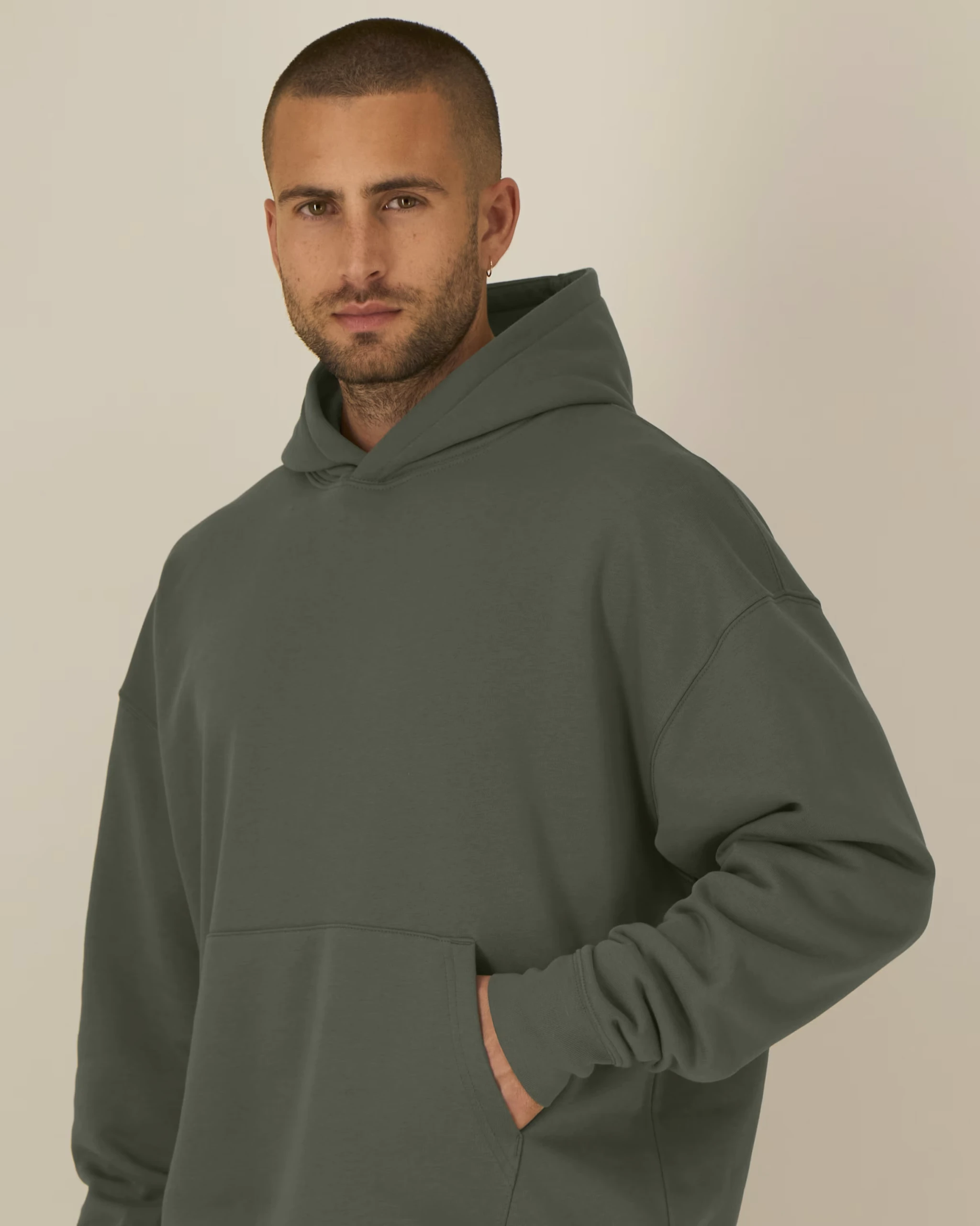 SUDADERA CON CAPUCHA RELAXED 280GSM |  STSU077