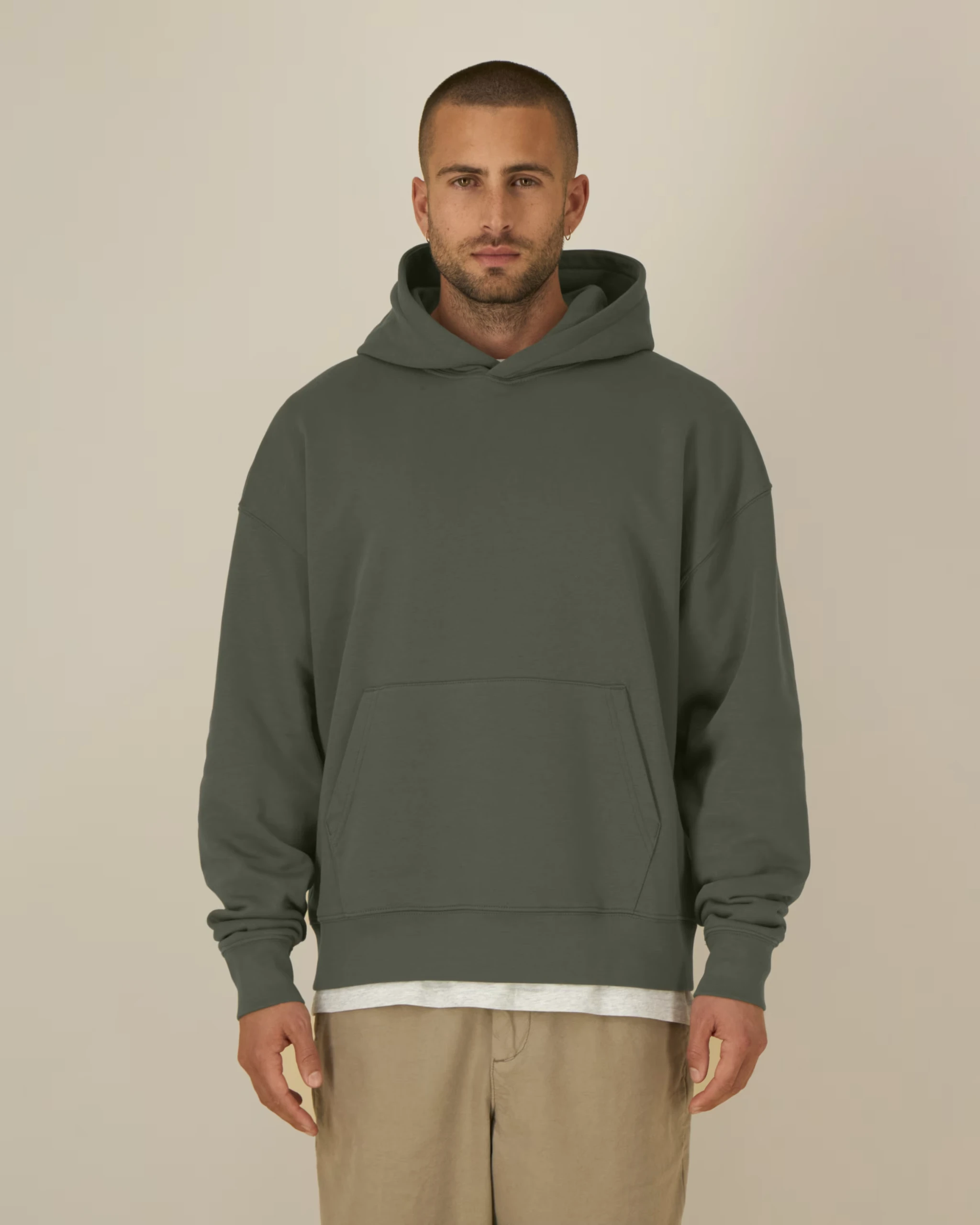 SUDADERA CON CAPUCHA RELAXED 280GSM |  STSU077