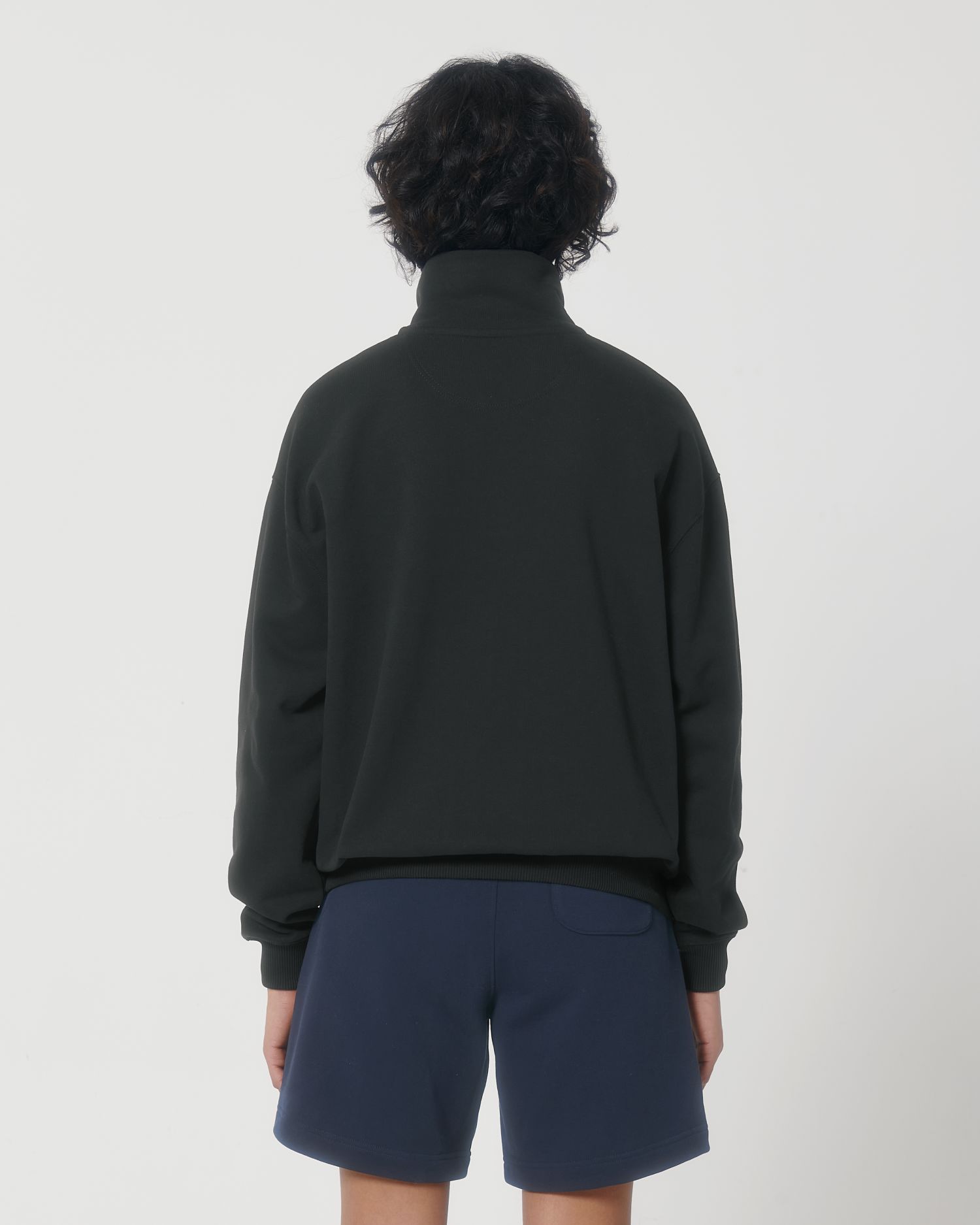 SUDADERA MEDIA CREMALLERA 400GSM | STSU795