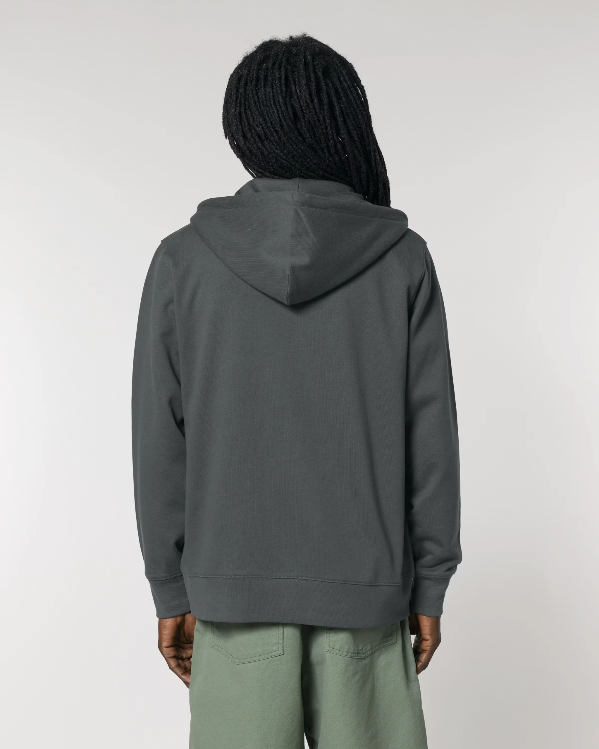 SUDADERA CON CREMALLERA 280GSM | STSU205