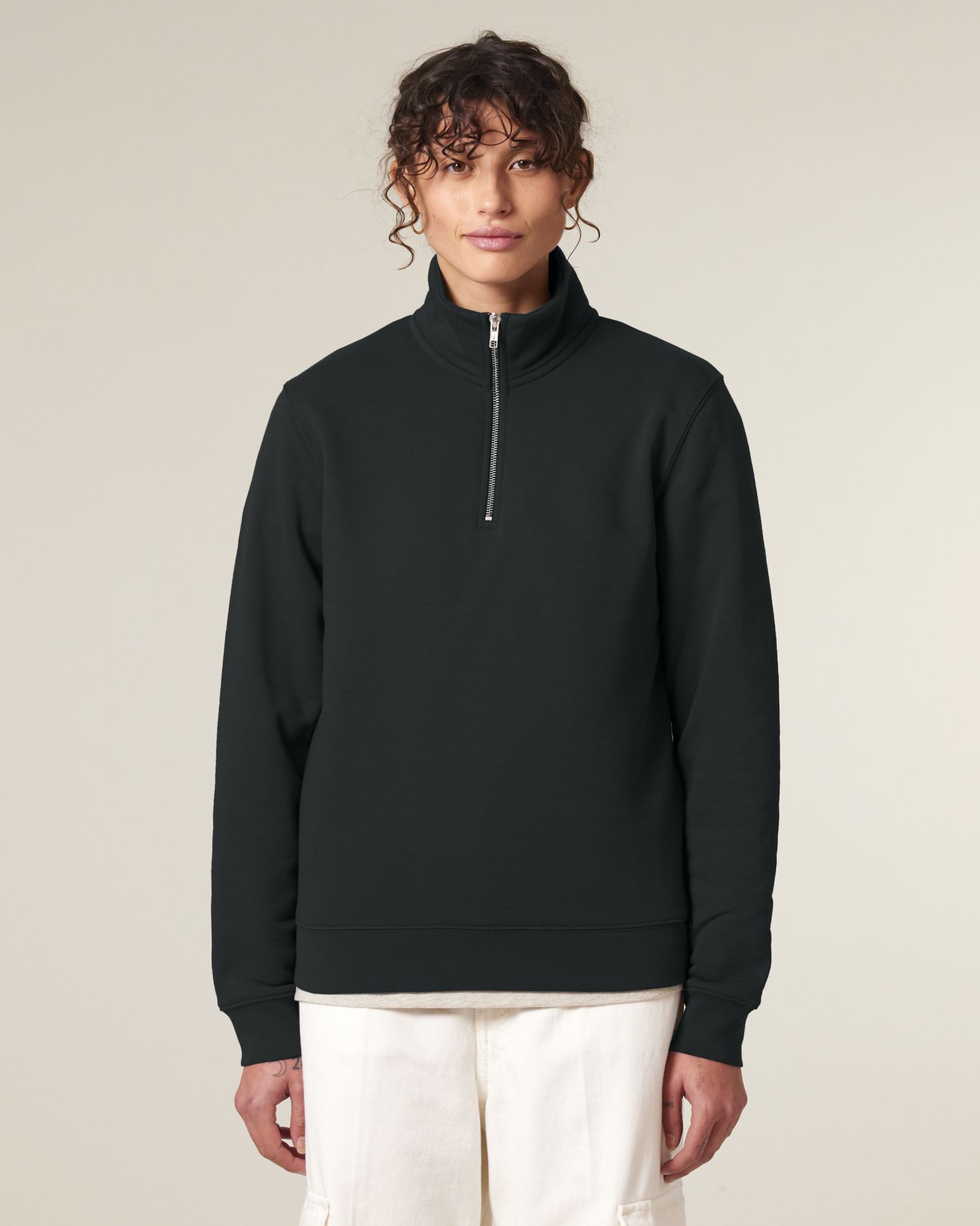 SUDADERA MEDIA CREMALLERA 280GSM | STSU204