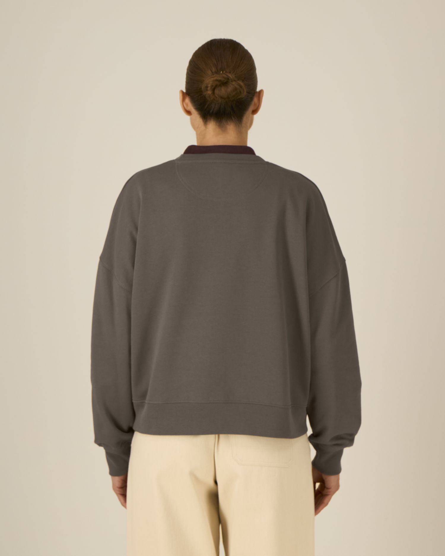 SUDADERA BOXY MUJER 300GSM | STSW212