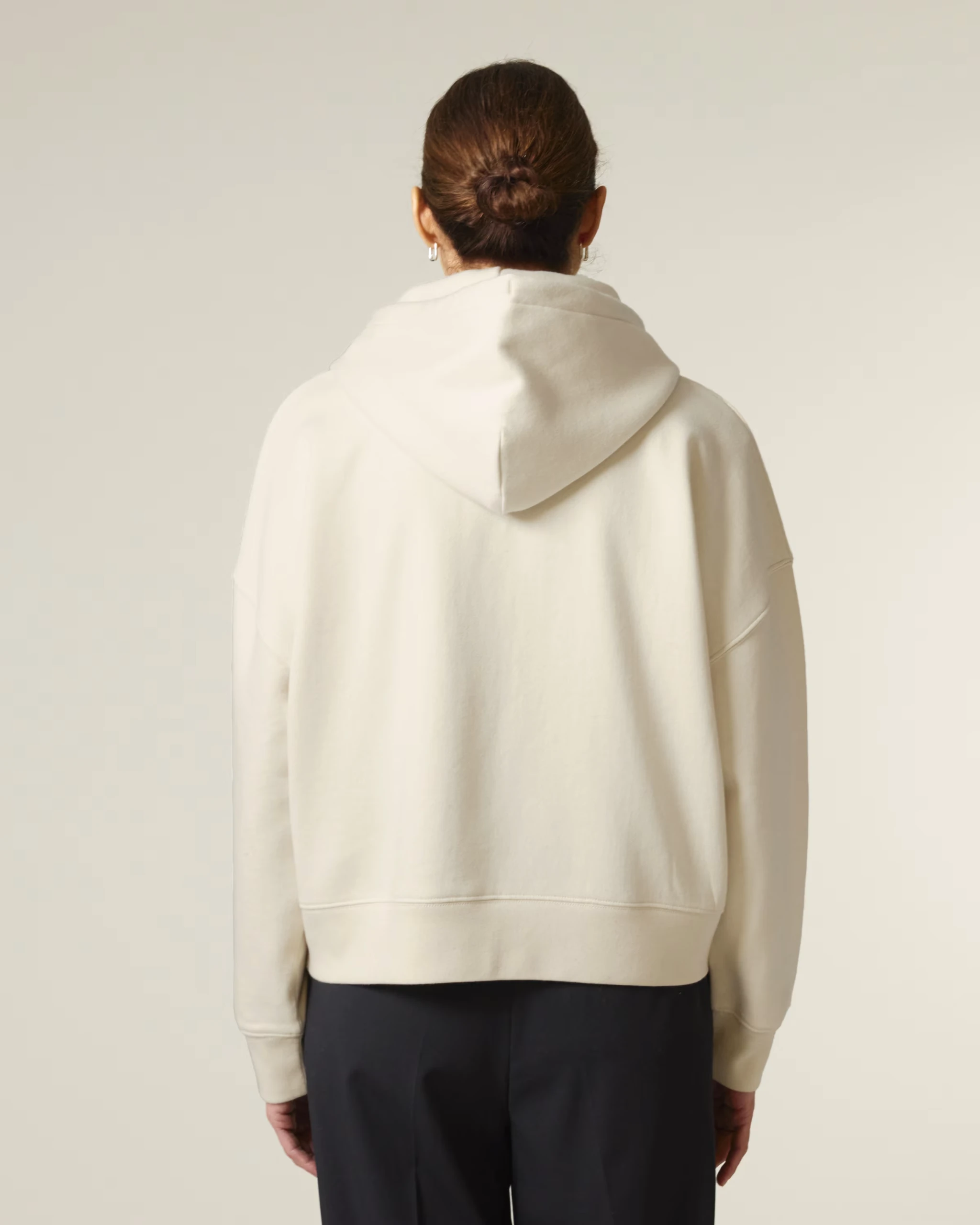 SUDADERA CON CREMALLERA MUJER 300GSM | STSW214