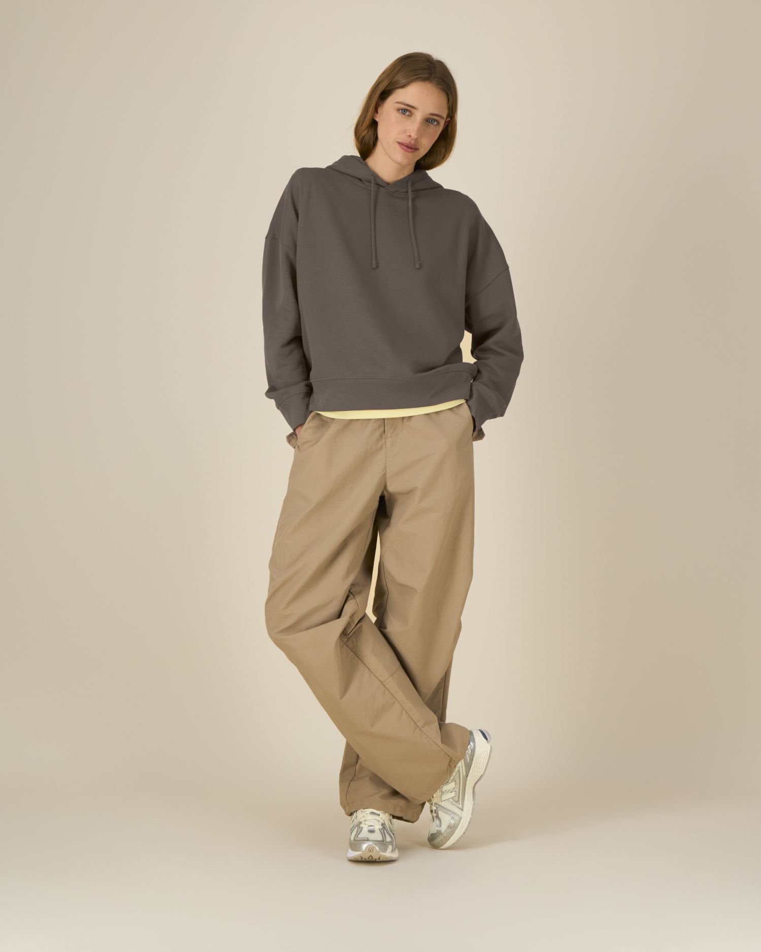 SUDADERA BOXY MUJER 300GSM | STSW213