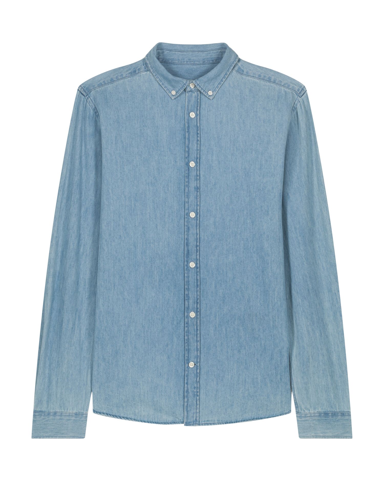 CAMISA DENIM HOMBRE 235GSM | STWM967