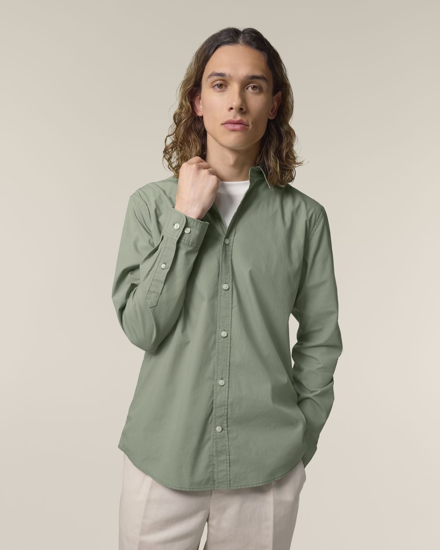 CAMISA POPELÍN 130GSM | STWM969