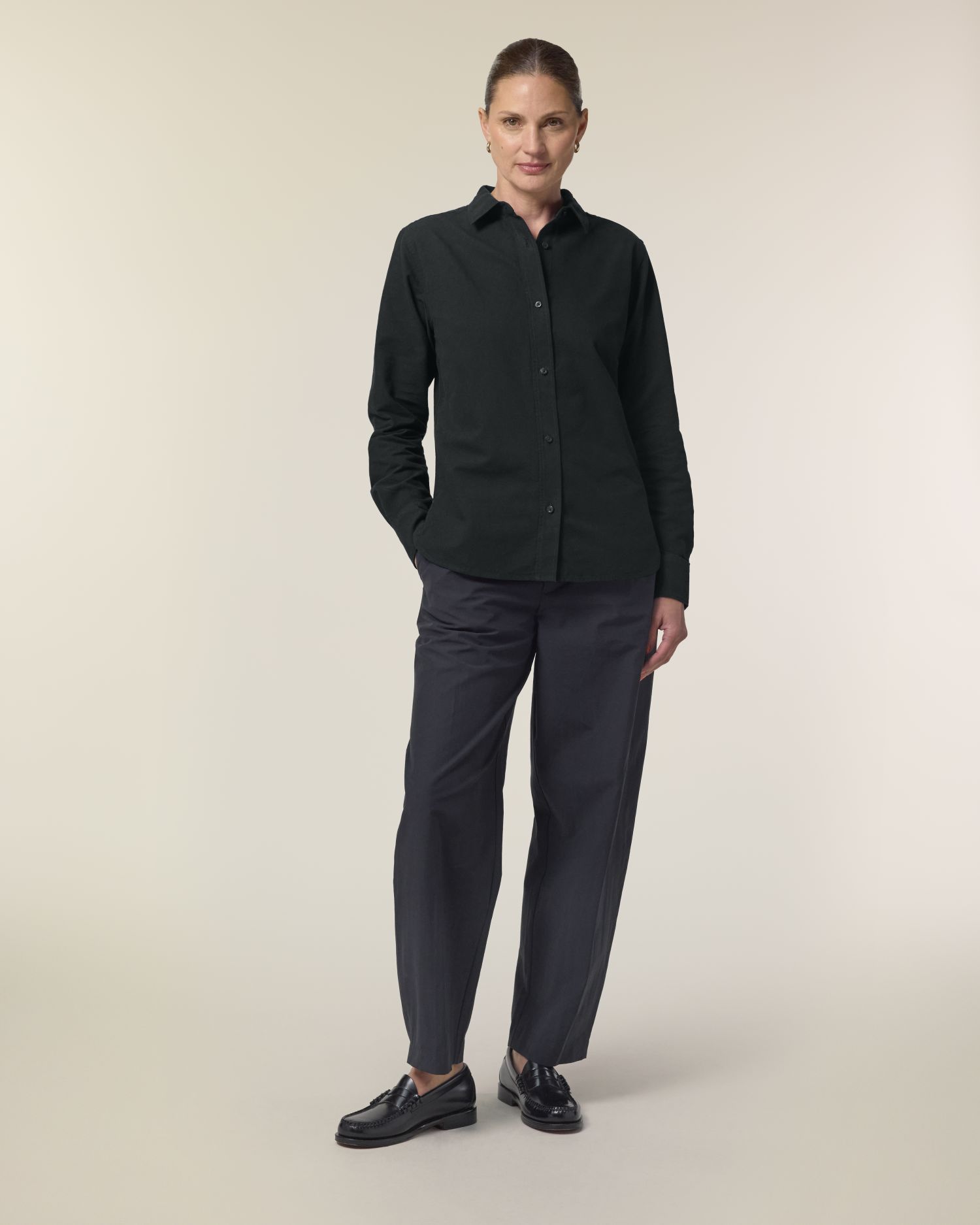 CAMISA OXFORD MUJER 190GSM | STWW971