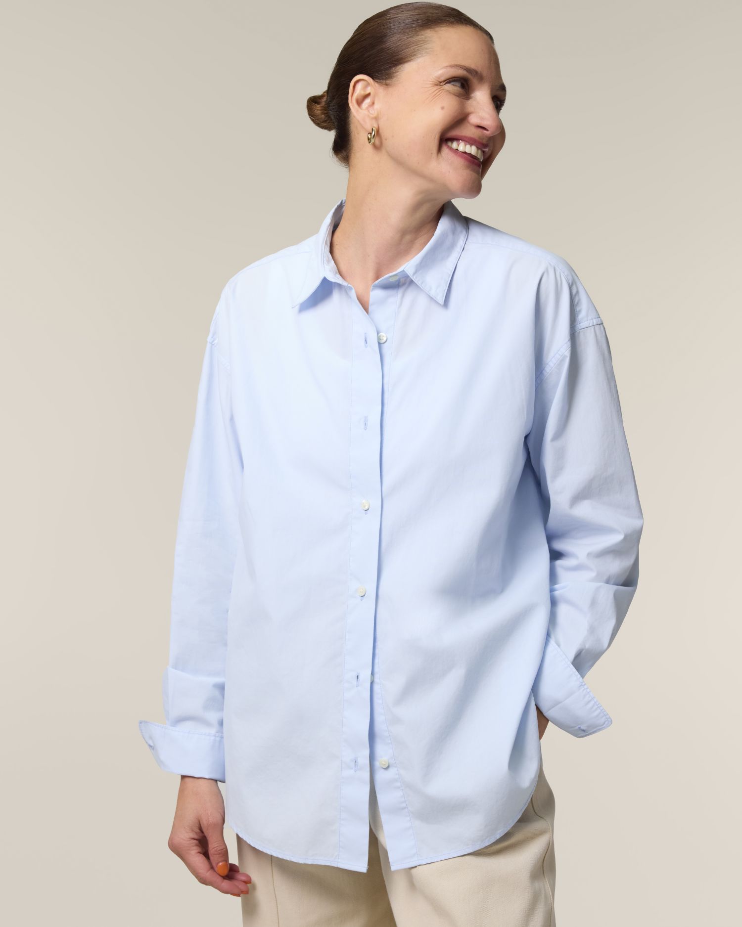 CAMISA RELAXED MUJER 130GSM | STWW973