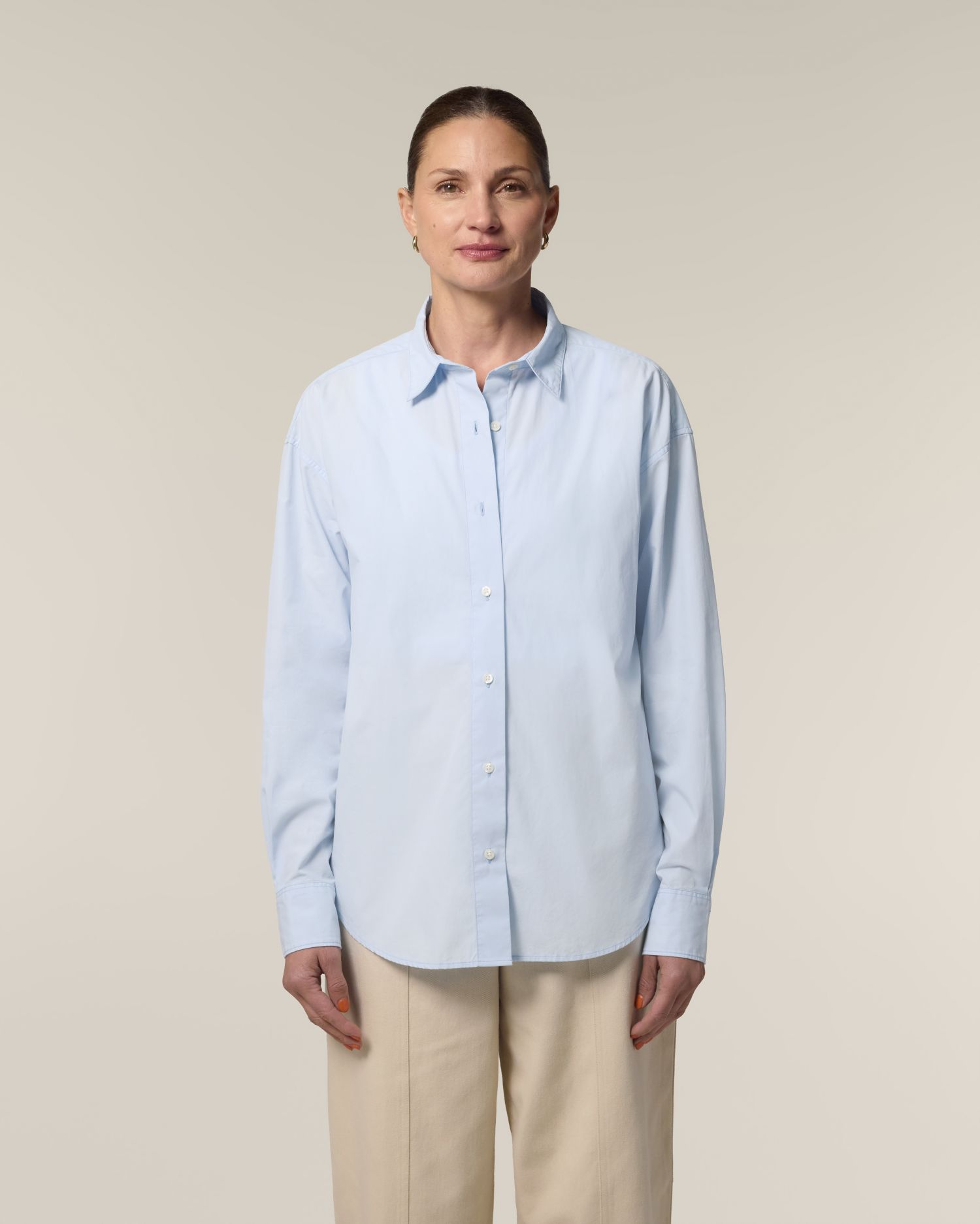 CAMISA RELAXED MUJER 130GSM | STWW973