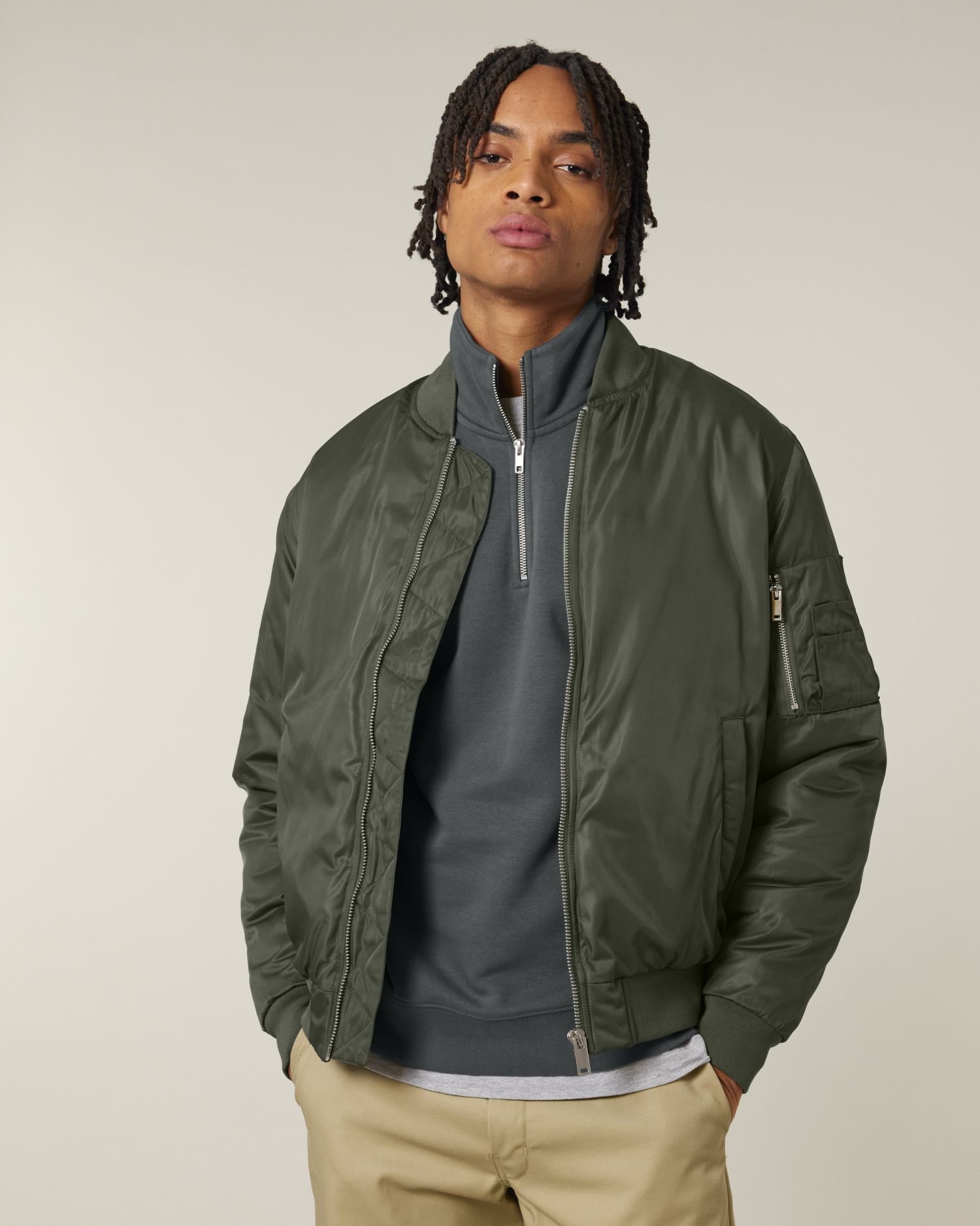 CHAQUETA BOMBER LIGERA 240GSM | STJU251