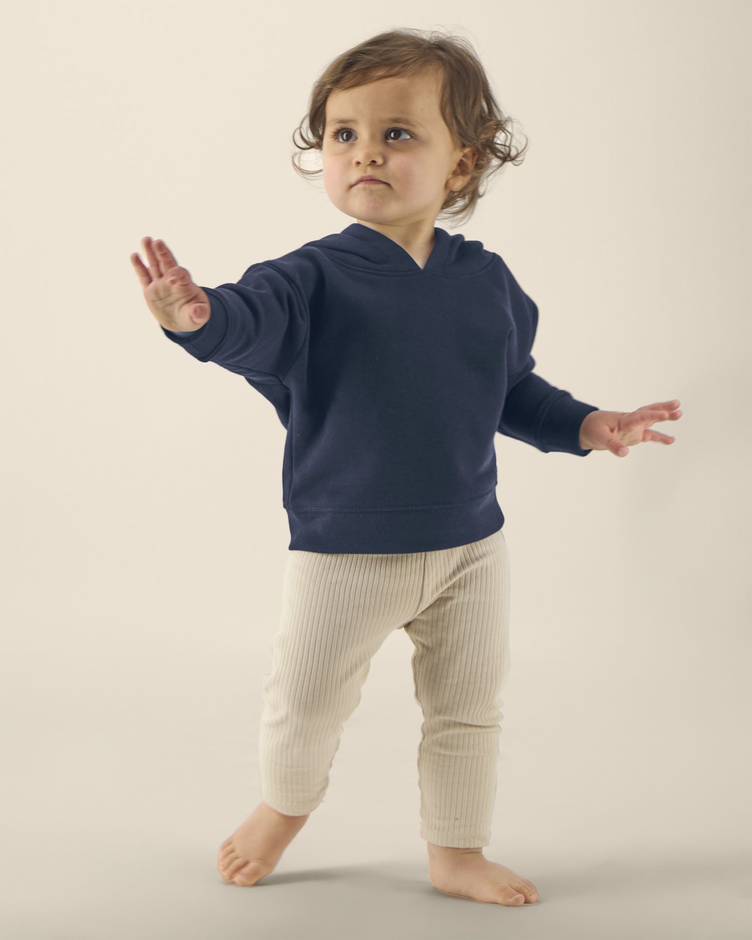 SUDADERA CON CAPUCHA BEBÉ 280GSM | STSB919