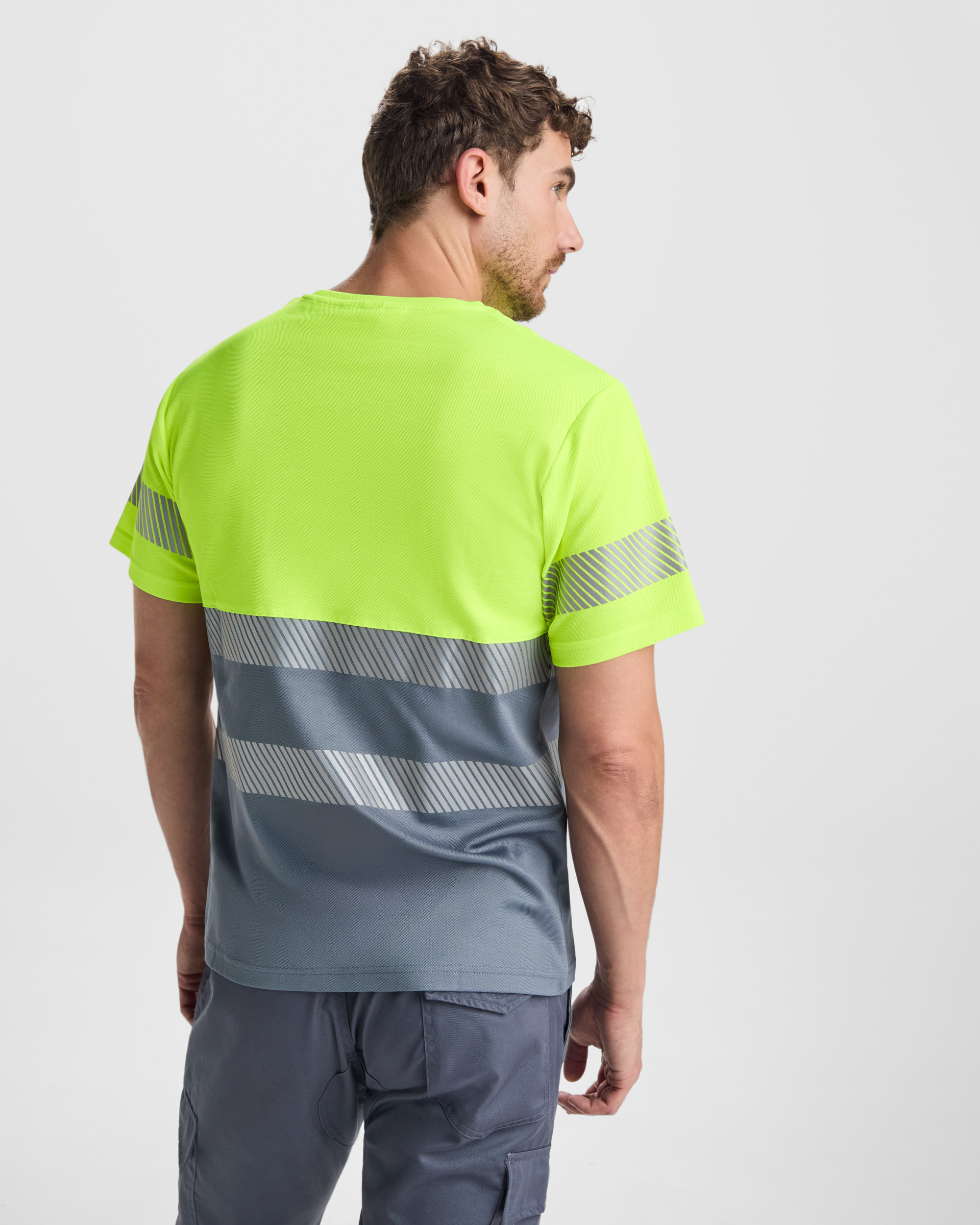 CAMISETA AV BANDA SEGMENTADA 170GSM | R9317
