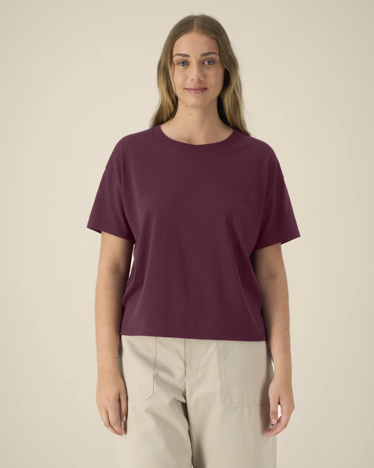 CAMISETA RELAXED MUJER 155GSM | STTW264