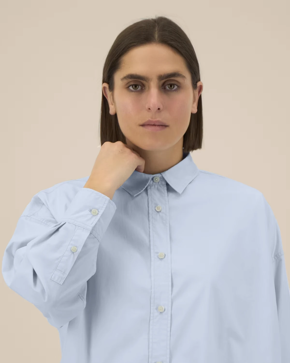 CAMISA MUJER OVERSIZED 130GSM | STWW270