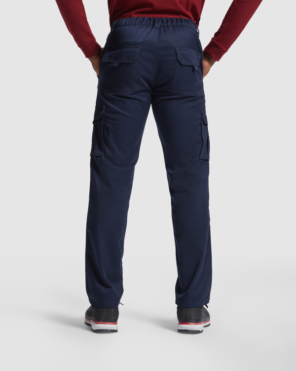 PANTALÓN MULTIBOLSILLOS ELÁSTICO 250GSM | R9205
