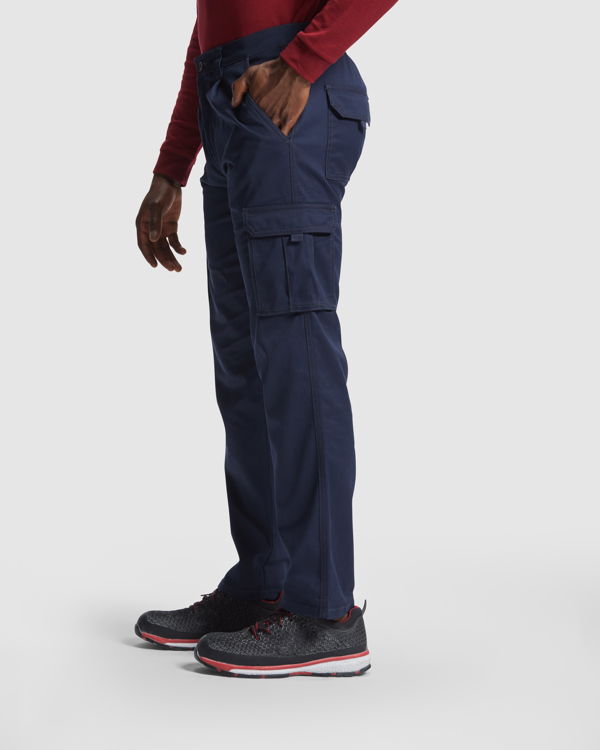 PANTALÓN MULTIBOLSILLOS ELÁSTICO 250GSM | R9205